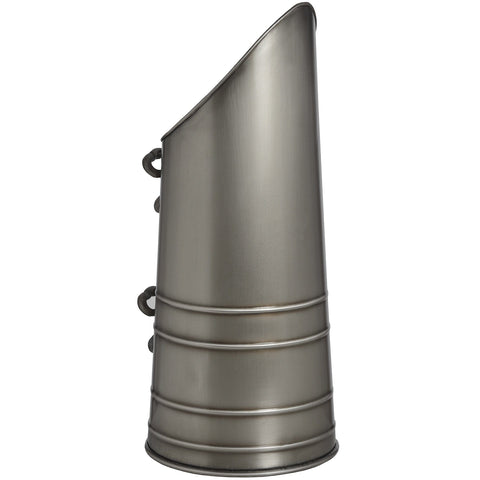 Coal Scuttle In Antique Pewter Finish Accessories Hill Interiors 