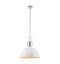 Collingham Pendant Light Gloss White Lighting Regency Studio 