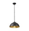 Colman Pendant Light Matt Black Lighting Regency Studio 