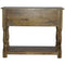 Console Table with 2 Drawers and Turned Legs Living Artisan Furniture 