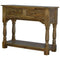 Console Table with 2 Drawers and Turned Legs Living Artisan Furniture 