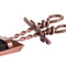 Copper Finish Hearth Tidy Set With Hand Turned Loop Handle Accessories Hill Interiors 