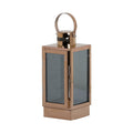 Copper Lantern With Led Micro Lights Accessories Hill Interiors 