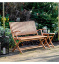 Corfu Outdoor Folding Bench Living Regency Studio 