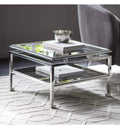 Cosenza Side Table Silver Living Regency Studio 