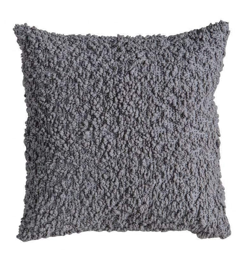 Cotton Boucle Cushion Grey Accessories Regency Studio 