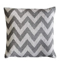 Cotton Chevron Cushion Grey (2pk) Accessories Regency Studio 
