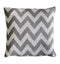 Cotton Chevron Cushion Grey (2pk) Accessories Regency Studio 