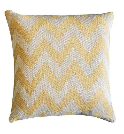 Cotton Chevron Cushion Ochre (2pk) Accessories Regency Studio 