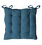 Cotton Rib Seat Pad Teal (2pk) Living Regency Studio 