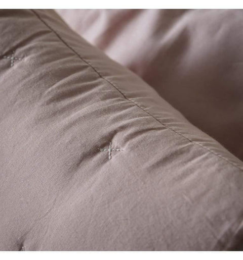 Cotton Stitch Cushion White Blush Accessories Regency Studio 