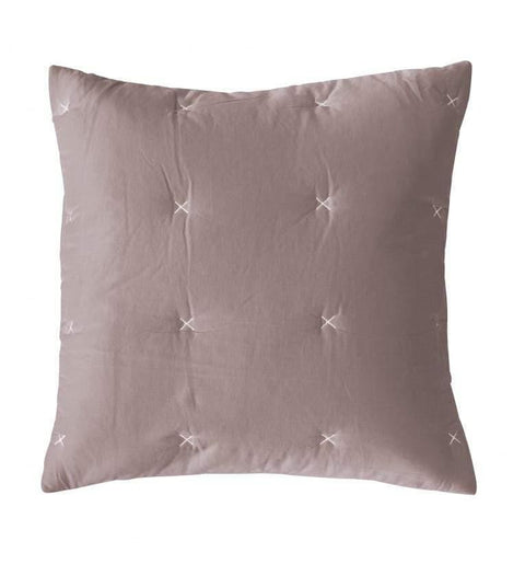 Cotton Stitch Cushion White Blush Accessories Regency Studio 