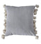 Cotton Tassel Cushion Natural Accessories Regency Studio 