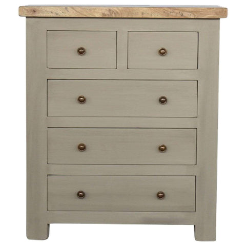 Country Two Tone Chest Sleeping Artisan Furniture 