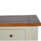 Country Two Tone Console Table Living Artisan Furniture 