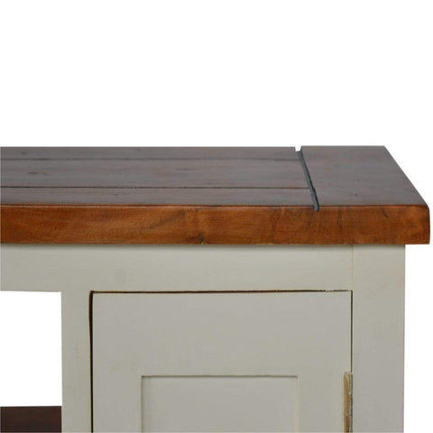 Country Two Tone Media Unit Living Artisan Furniture 