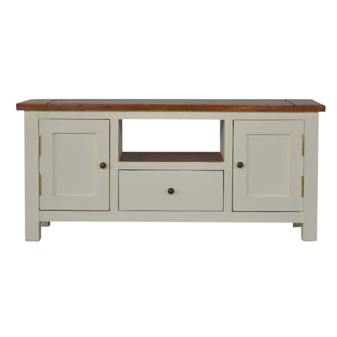 Country Two Tone Media Unit Living Artisan Furniture 