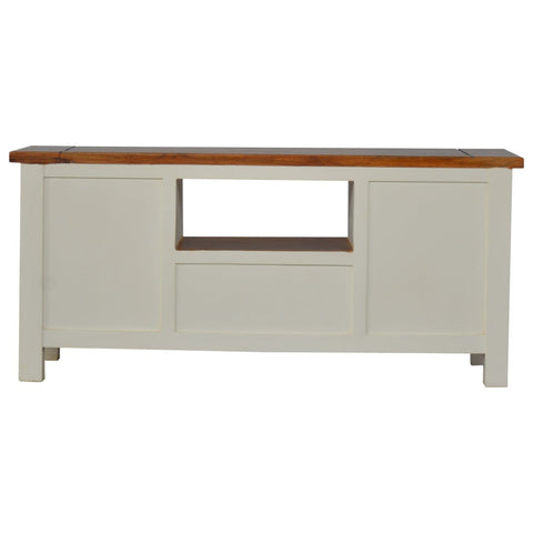 Country Two Tone Media Unit Living Artisan Furniture 