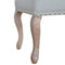 Cream Upholstered Studded Hallway Bench Living Artisan Furniture 