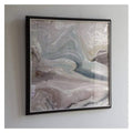 Crystal Fluid Abstract Framed Art Accessories Regency Studio 