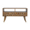 Cube Carved TV Unit Living Artisan Furniture 