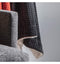 Cubic Embossed Sherpa Throw Charcoal Accessories Regency Studio 