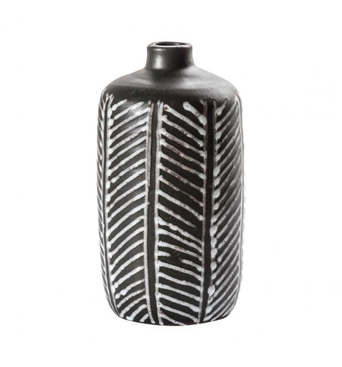 Curillo Vase Black Accessories Regency Studio 
