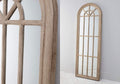 Curtis Weathered Panelled Arch Window Mirror Sleeping Regency Studio 