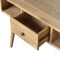 Curved Oak-ish Coffee Table Living Artisan Furniture 