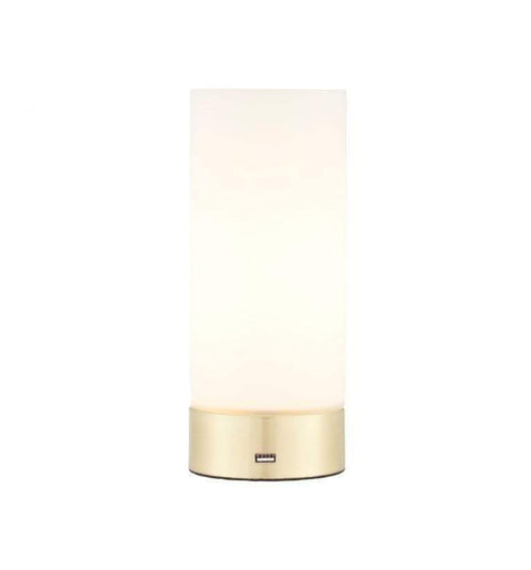 Dara Table Lamp Brushed Brass Lighting Regency Studio 