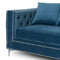 Darcy Three Seater Button Pressed Sofa Living Hill Interiors 