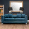 Darcy Three Seater Button Pressed Sofa Living Hill Interiors 