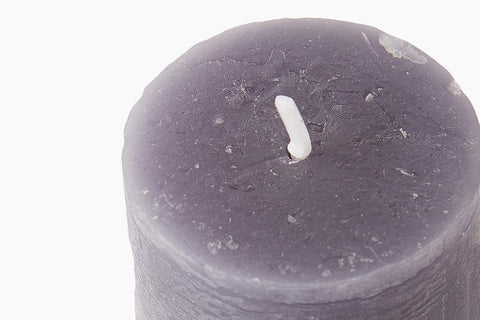 Dark Grey Pillar Candle by Lene Bjerre Candle Lene Bjerre 