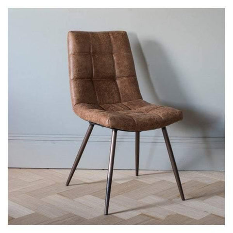 Darwin Brown Chair (2pk) Living Regency Studio 