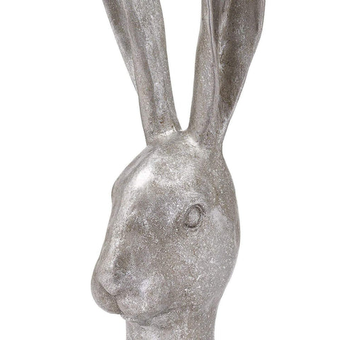 Decorative Silver Hare Head Accessories Hill Interiors 