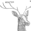 Deer Bust Candle Holder Accessories Hill Interiors 