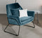 Delilah Armchair - Blue Velvet Armchairs Distinction Furniture 