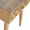 Diamond Carved Bedside Sleeping Artisan Furniture 