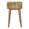 Diamond Carved Bedside Sleeping Artisan Furniture 