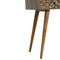 Diamond Carved Console Table Living Artisan Furniture 