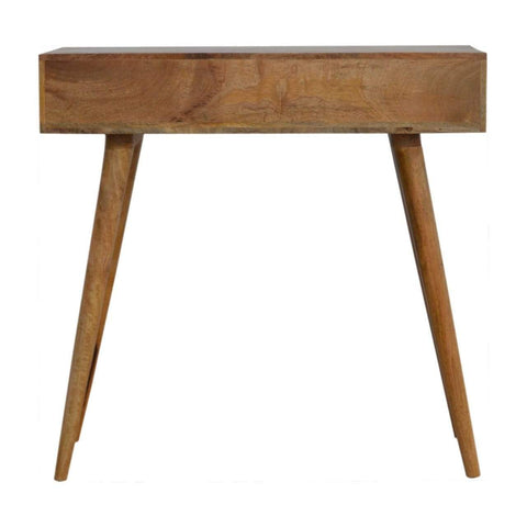 Diamond Carved Console Table Living Artisan Furniture 
