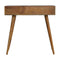 Diamond Carved Console Table Living Artisan Furniture 
