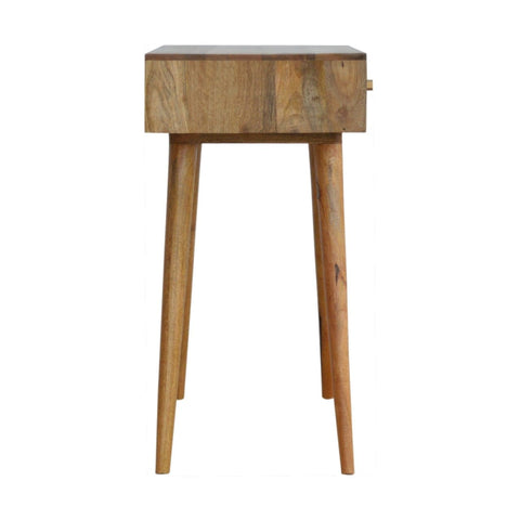 Diamond Carved Console Table Living Artisan Furniture 