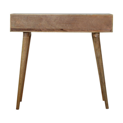 Diamond Carved Console Table Living Artisan Furniture 