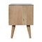 Diamond Carved Media Unit Living Artisan Furniture 