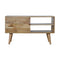 Diamond Carved Media Unit Living Artisan Furniture 