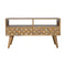 Diamond Carved TV Unit Living Artisan Furniture 