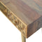 Diamond Carved Writing Desk Living Artisan Furniture 