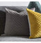 Diamond Quilted Cushion Silver Accessories Regency Studio 