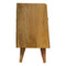 District Diamond Patterned Bedside Sleeping Artisan Furniture 